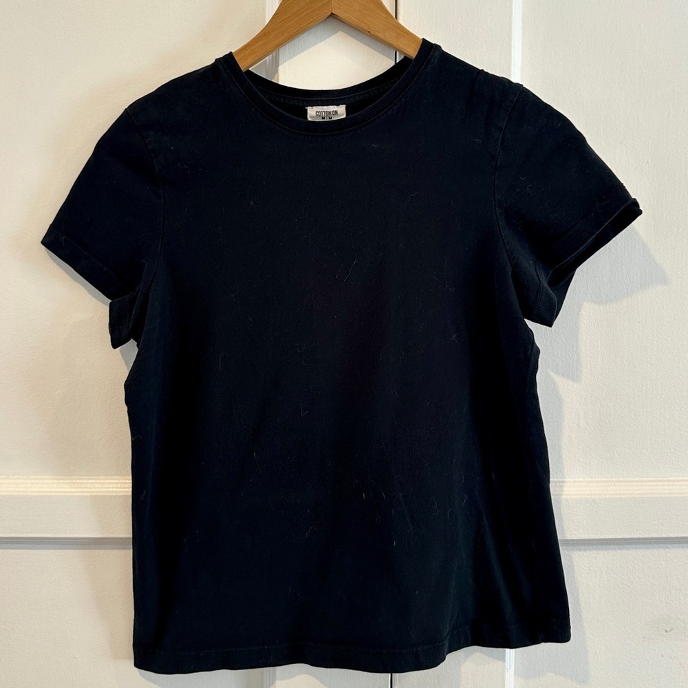 Black Crew Neck T-Shirt